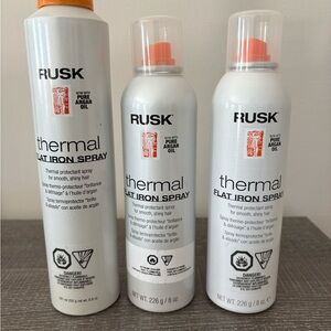 RUSK Thermal Flat Iron Spray - White